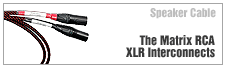 The Matrix RCA XLR Interconnects
